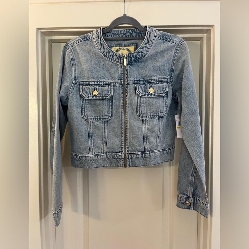 NWT Michael Kors Denim Jacket